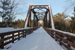 winter on Willard Munger Trail